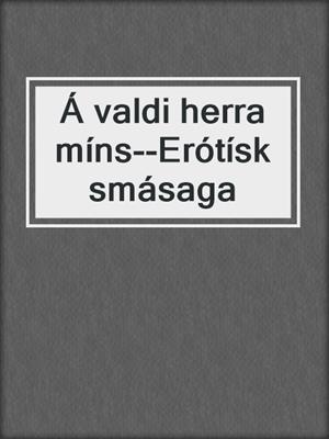 cover image of Á valdi herra míns--Erótísk smásaga