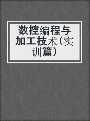 数控编程与加工技术（实训篇）