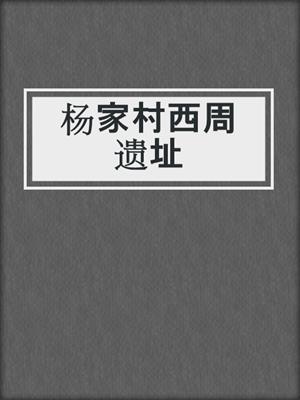 杨家村西周遗址