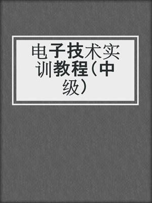 电子技术实训教程（中级）