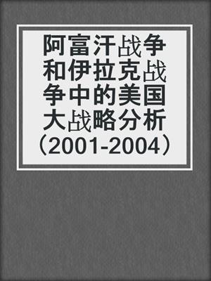 阿富汗战争和伊拉克战争中的美国大战略分析（2001-2004）
