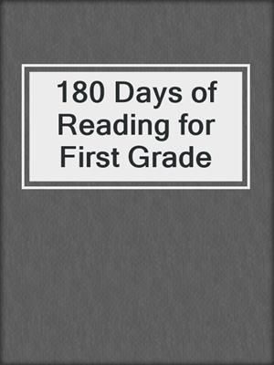 180 Days of Reading for First Grade