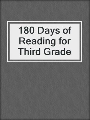 180 Days of Reading for Third Grade