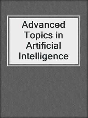 Advanced Topics in Artificial Intelligence