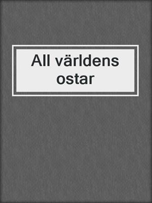 All världens ostar