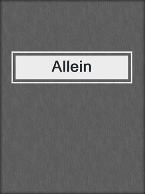 cover image of Allein