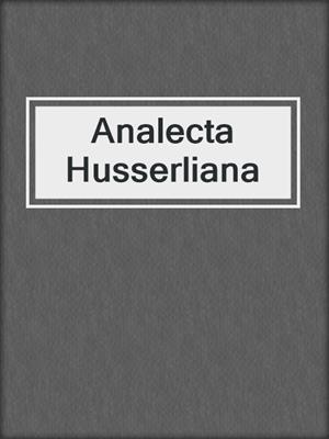 Analecta Husserliana