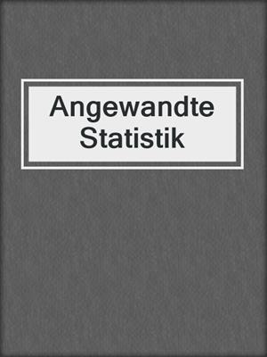Angewandte Statistik