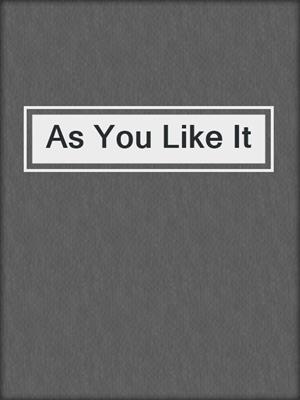 cover image of As You Like It