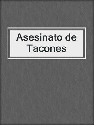 cover image of Asesinato de Tacones