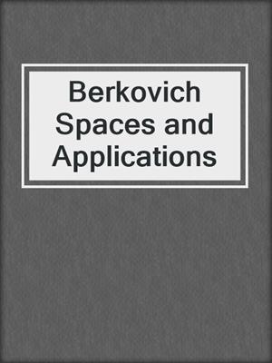 Berkovich Spaces and Applications