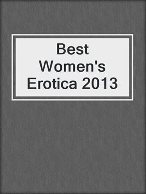 Best Women's Erotica 2013
