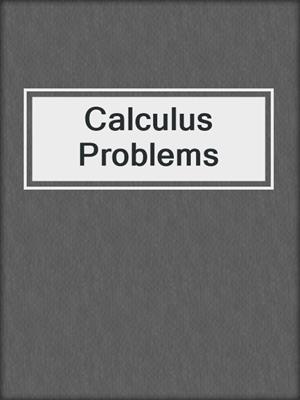 Calculus Problems