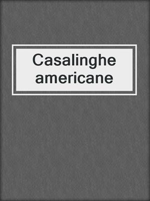 cover image of Casalinghe americane