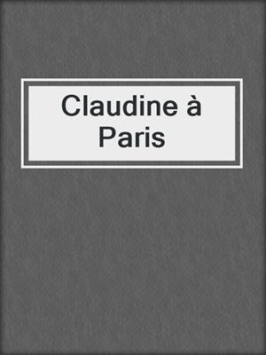 Claudine à Paris