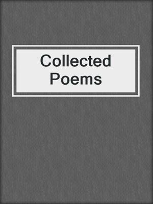cover image of Collected Poems