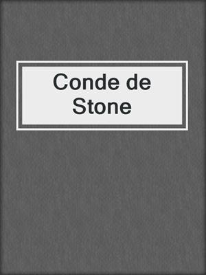cover image of Conde de Stone