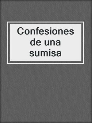 Confesiones de una sumisa