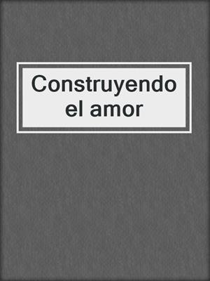 cover image of Construyendo el amor