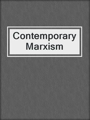 Contemporary Marxism