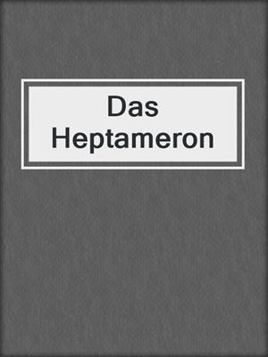 cover image of Das Heptameron