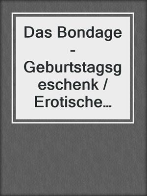 cover image of Das Bondage-Geburtstagsgeschenk / Erotische Geschichte
