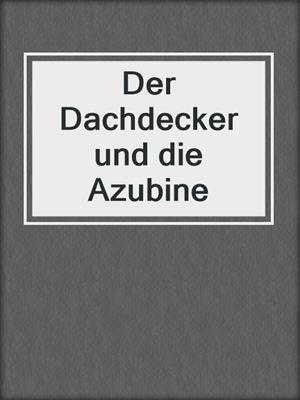 cover image of Der Dachdecker und die Azubine