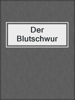cover image of Der Blutschwur