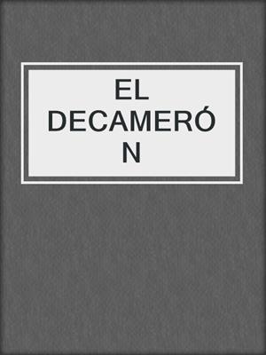 cover image of EL DECAMERÓN