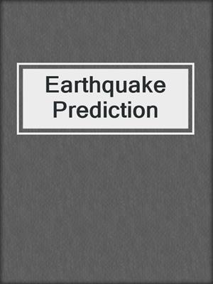 Earthquake Prediction
