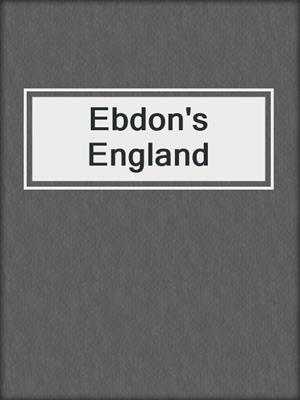 Ebdon's England