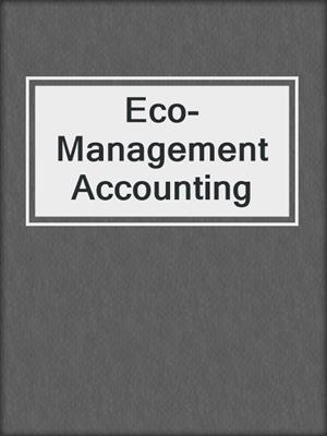 Eco-Management Accounting