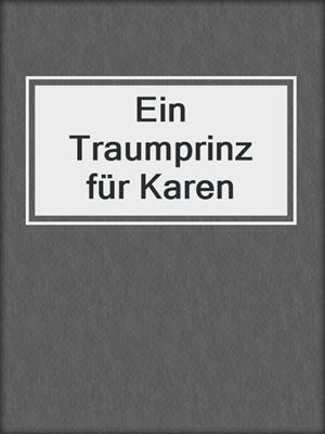 cover image of Ein Traumprinz für Karen