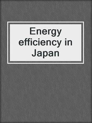 Energy efficiency in Japan