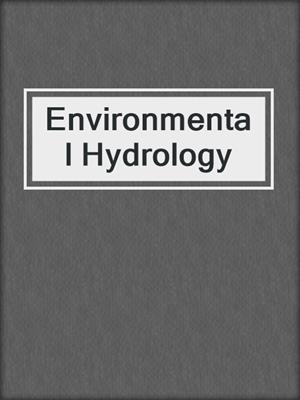 Environmental Hydrology