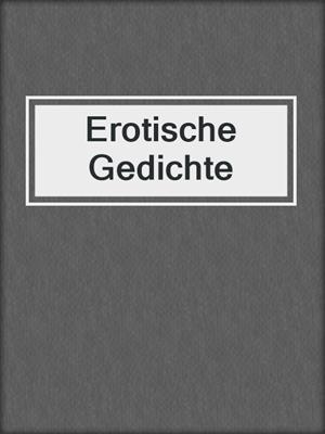 cover image of Erotische Gedichte