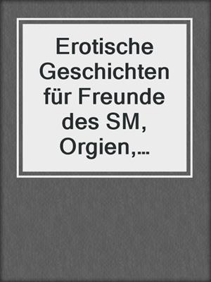 cover image of Erotische Geschichten für Freunde des SM, Orgien, Fetisch und Gangbang