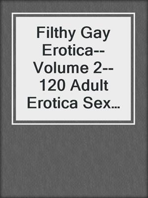 cover image of Filthy Gay Erotica--Volume 2--120 Adult Erotica Sex Stories