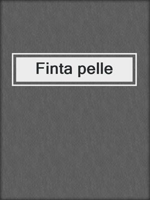 cover image of Finta pelle