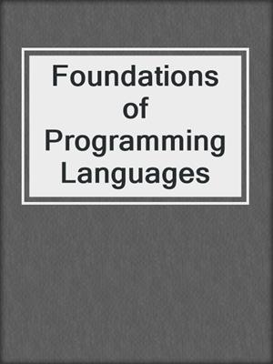 Foundations of Programming Languages