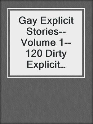 cover image of Gay Explicit Stories--Volume 1--120 Dirty Explicit Erotic Stories