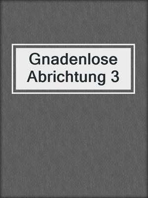 cover image of Gnadenlose Abrichtung 3