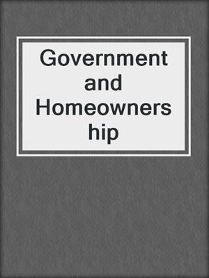 Government and Homeownership