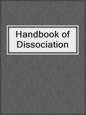 Handbook of Dissociation