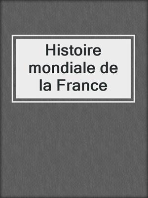 Histoire mondiale de la France