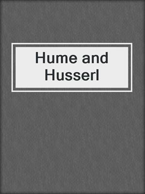 Hume and Husserl
