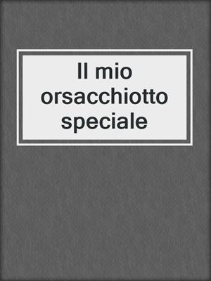 cover image of Il mio orsacchiotto speciale