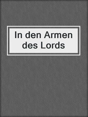 cover image of In den Armen des Lords