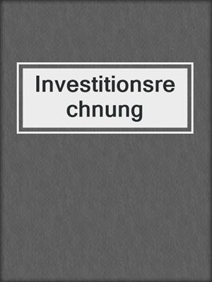 Investitionsrechnung