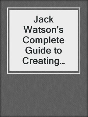 cover image of Jack Watson's Complete Guide to Creating Black and White Female Glamour Images